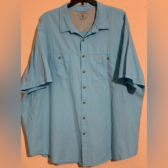 G.H. Bass & Company Short Sleeve Shirt 4XL/T - Picture 5 of 7